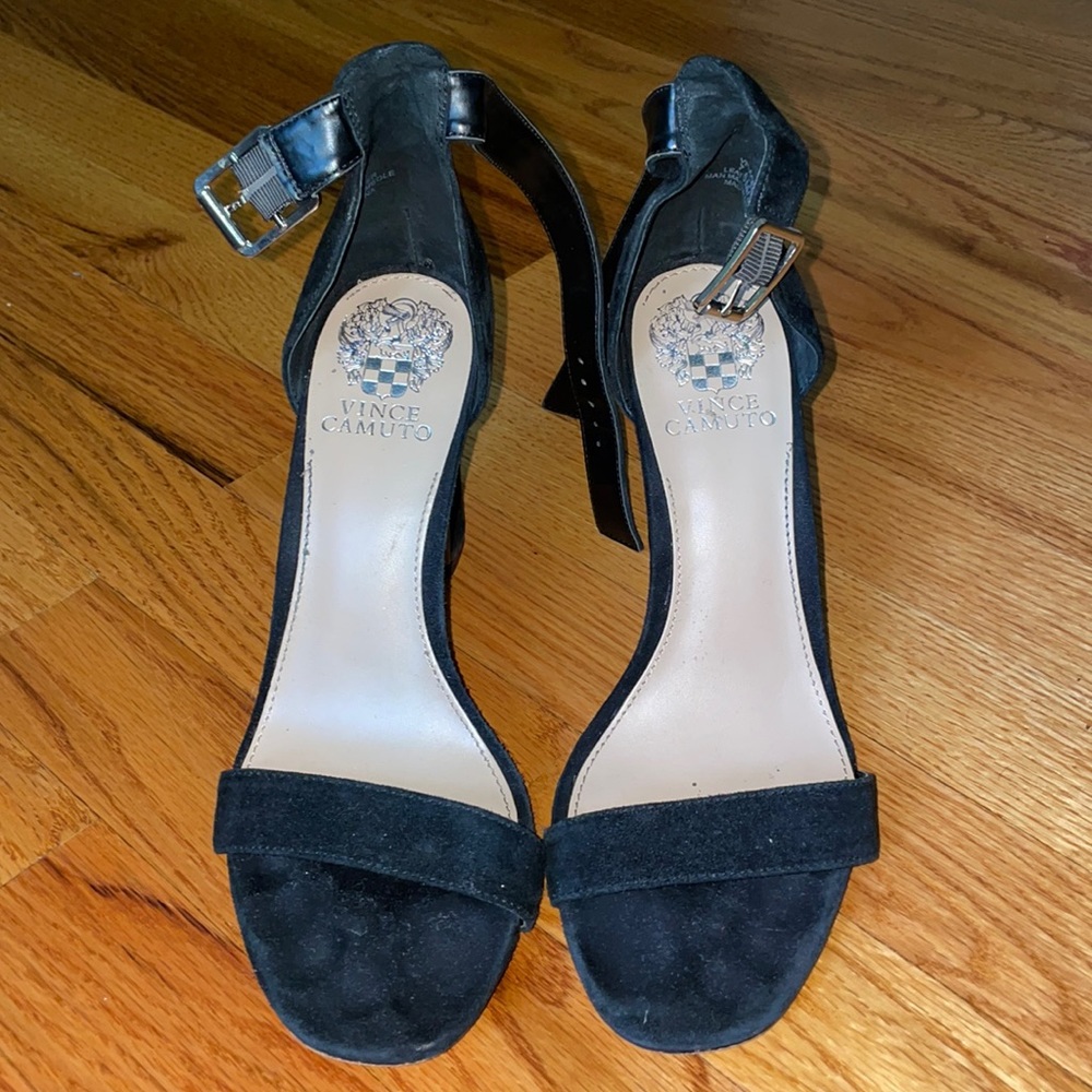 Vince Camuto ankle strap heels